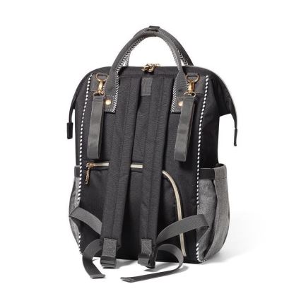 BabyOno - Pārtīšanas soma bērnu ratiņiem Oslo Style melna