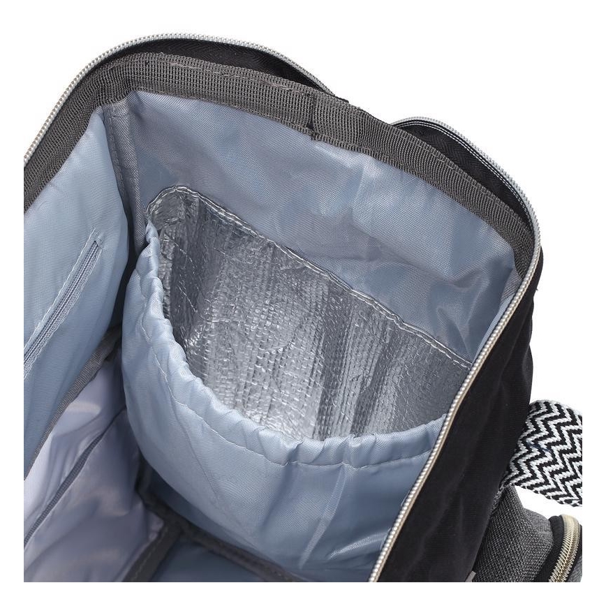 BabyOno - Pārtīšanas soma bērnu ratiņiem Oslo Style melna