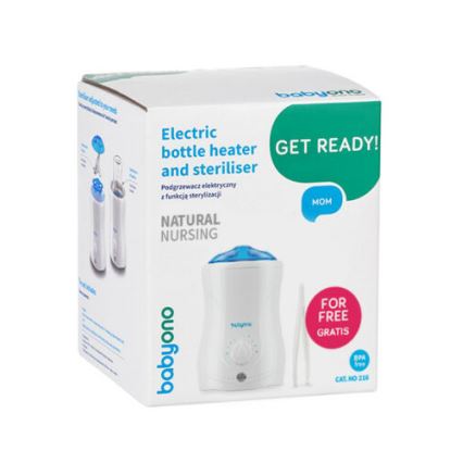 BabyOno - Pudeļu un bērnu pārtikas sildītājs un sterilizators 180 ml
