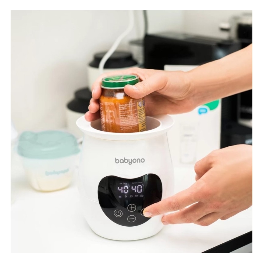 BabyOno - Pudeļu un bērnu pārtikas sildītājs un sterilizators HONEY