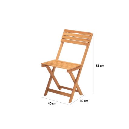 Balkona komplekts ar spilveniem, ozols
