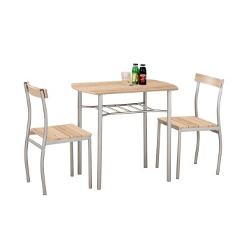Balkona komplekts LANCE 82x50 cm metāls/sonoma ozols