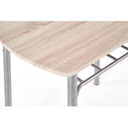 Balkona komplekts LANCE 82x50 cm metāls/sonoma ozols
