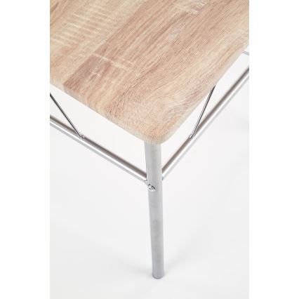 Balkona komplekts LANCE 82x50 cm metāls/sonoma ozols