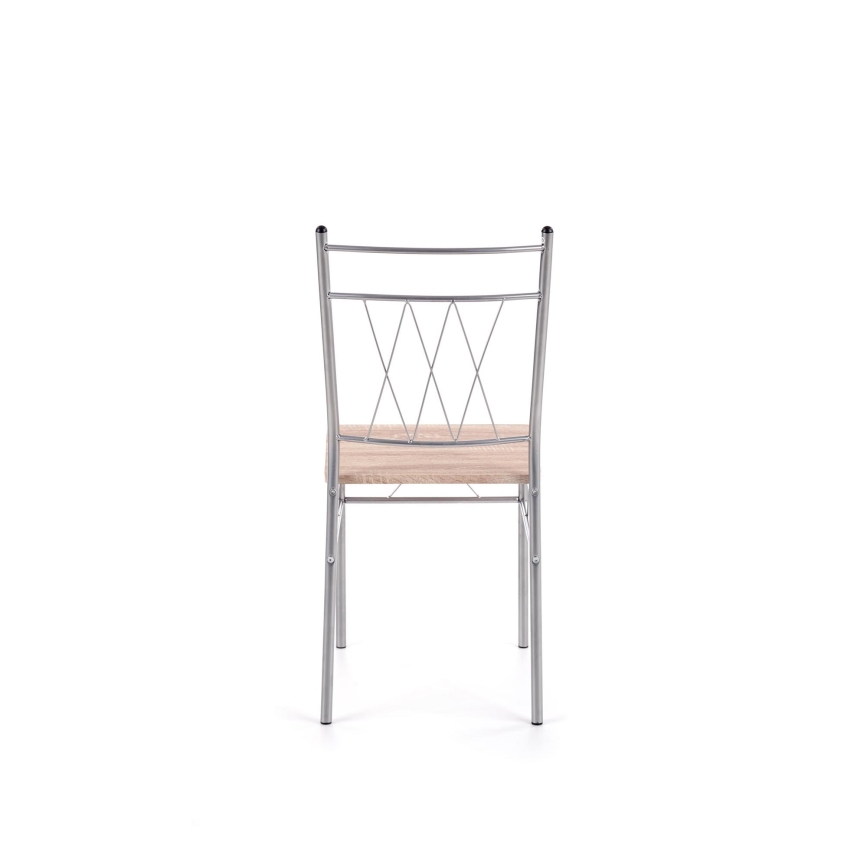 Balkona komplekts LANCE 82x50 cm metāls/sonoma ozols