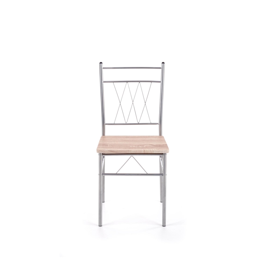 Balkona komplekts LANCE 82x50 cm metāls/sonoma ozols