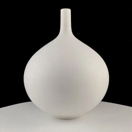 Balta keramikas vāze, 24 cm