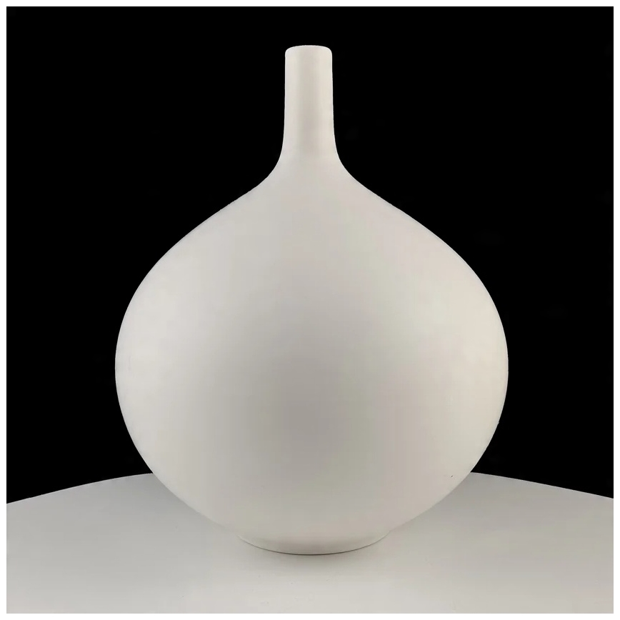 Balta keramikas vāze, 24 cm