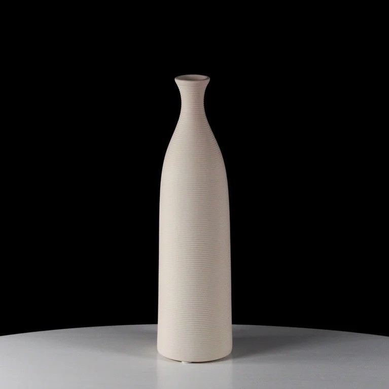 Balta keramikas vāze 33 cm