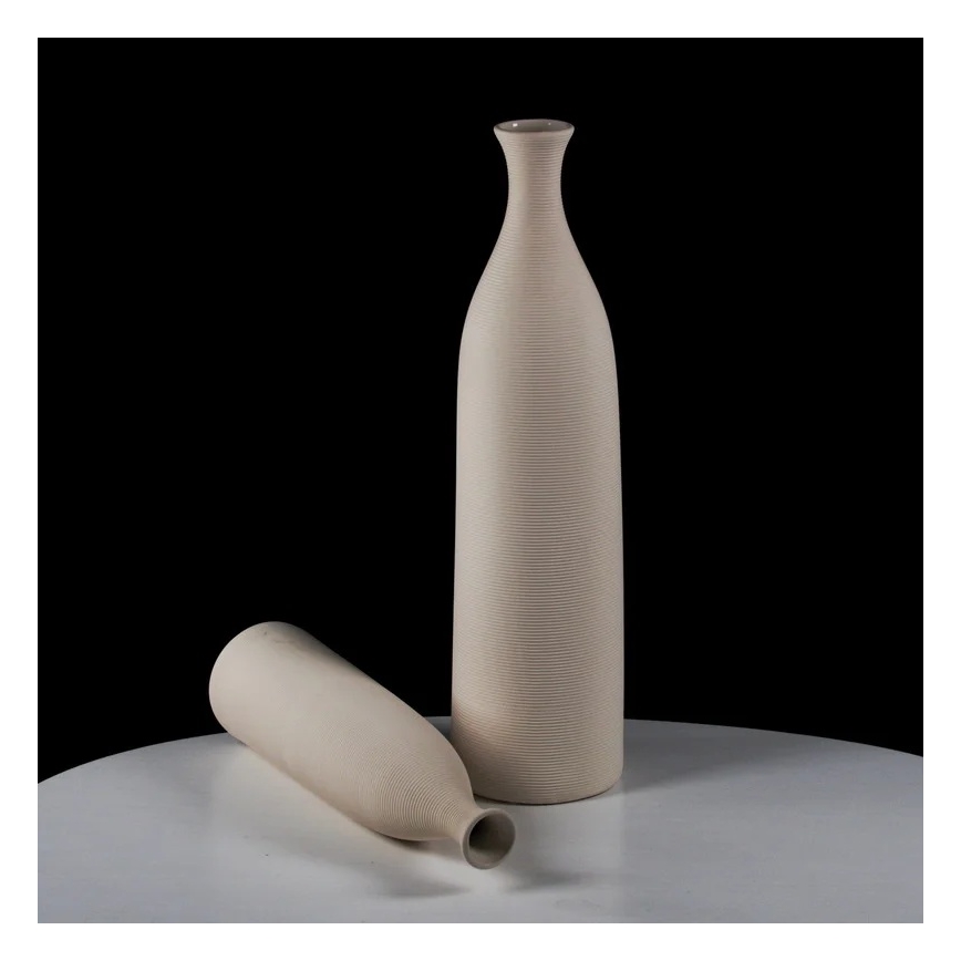Balta keramikas vāze 33 cm