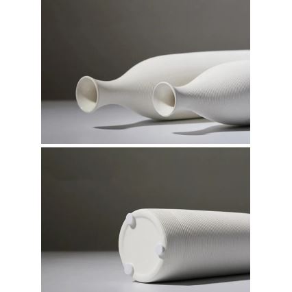 Balta keramikas vāze 33 cm