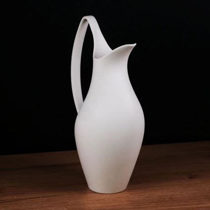 Balta keramikas vāze 33x17x19 cm