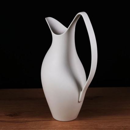 Balta keramikas vāze 33x17x19 cm
