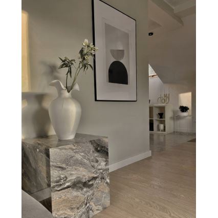 Balta keramikas vāze 41,5 x 23 cm