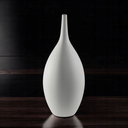 Balta keramikas vāze, 47 cm