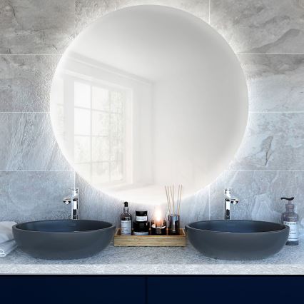 Baltica Design - LED sienas spogulis vannas istabai ar apgaismojumu BRIGHT LED/15W/230V 6500K Ø 100 cm IP65