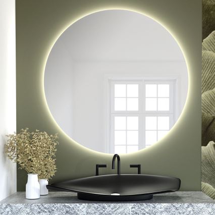 Baltica Design - LED vannas istabas sienas spogulis ar apgaismojumu BRIGHT LED/15W/230V 3000K Ø 100 cm IP65