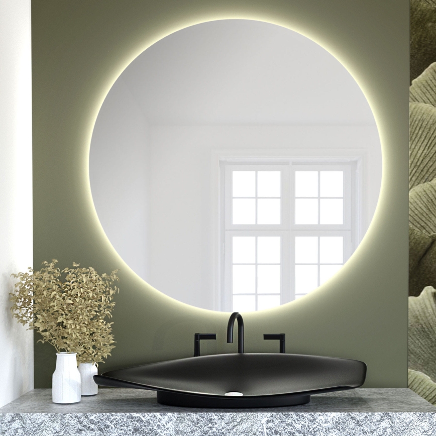 Baltica Design - LED vannas istabas sienas spogulis ar apgaismojumu BRIGHT LED/15W/230V 3000K Ø 100 cm IP65