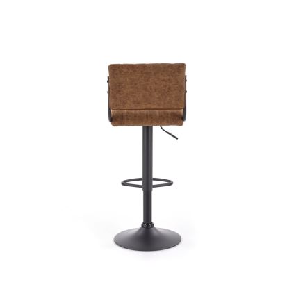 Bāra krēsls 109x46 cm melna/brūna