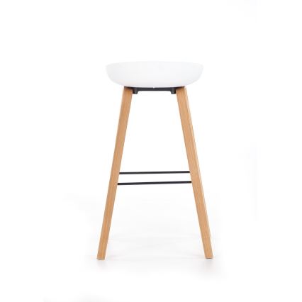 Bāra krēsls 81x51 cm bēša/balta