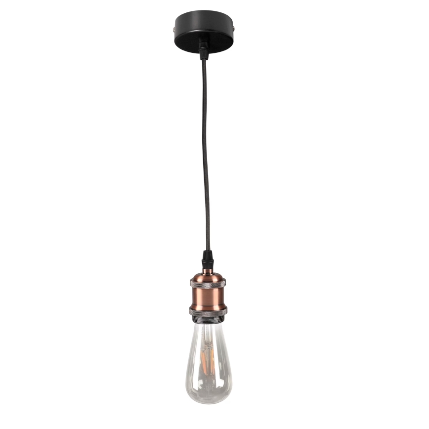 Barības vads 1xE27/20W/230V měděný