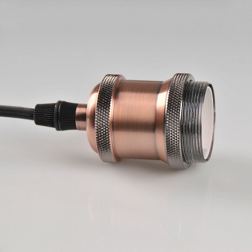 Barības vads 1xE27/20W/230V měděný