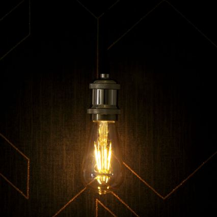 Barības vads 1xE27/20W/230V zelta
