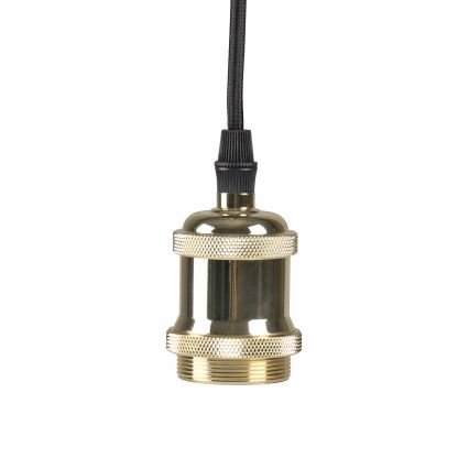 Barības vads 1xE27/20W/230V zelta