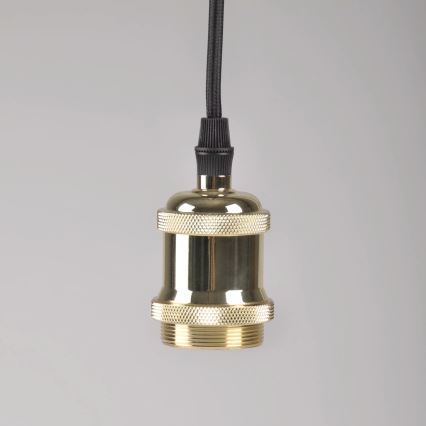 Barības vads 1xE27/20W/230V zelta