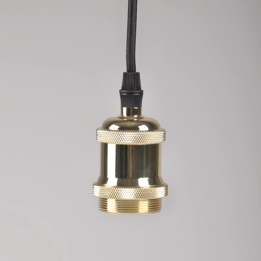 Barības vads 1xE27/20W/230V zelta