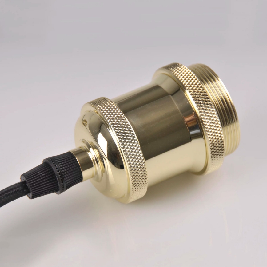 Barības vads 1xE27/20W/230V zelta