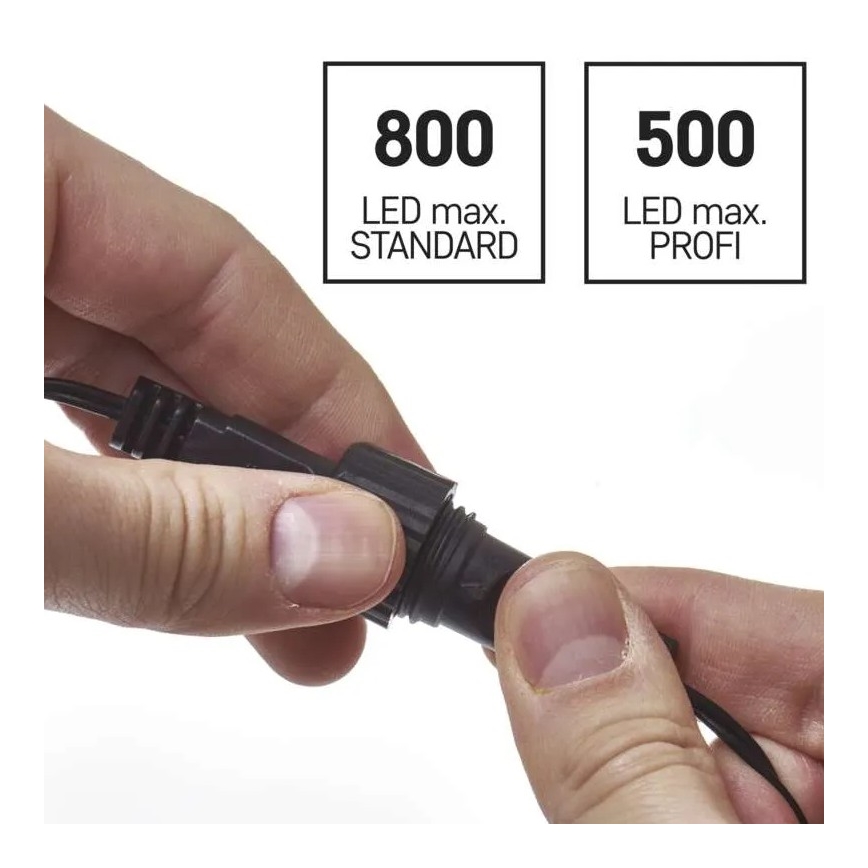 Barošanas bloks Ziemassvētku savienojamajam apgaismojumam 12W/230V IP44