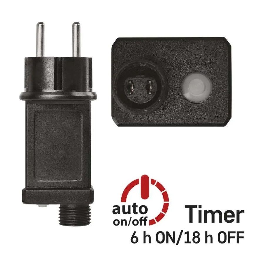 Barošanas bloks Ziemassvētku savienojamajam apgaismojumam 12W/230V IP44