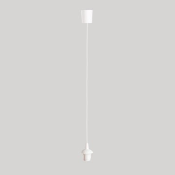 Barošanas kabelis EDI 1xE27/60W/230V 90 cm balts