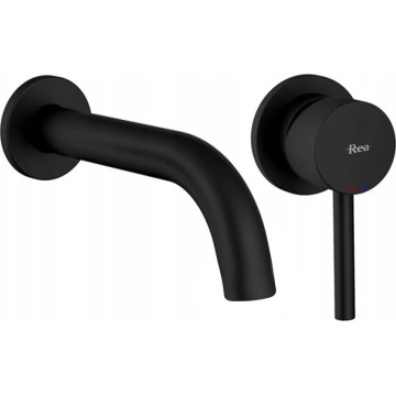 BAT-B0969 - Matēts melns izlietnes jaucējkrāns LUNGO slēptai montāžai