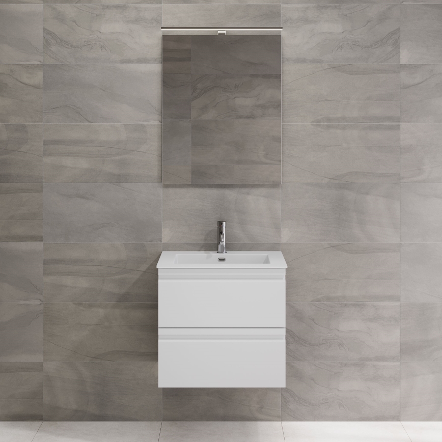 BATH DELUXE 01-060-01-58-00 - Vannas istabas spogulis NORDBORG 60x75 cm