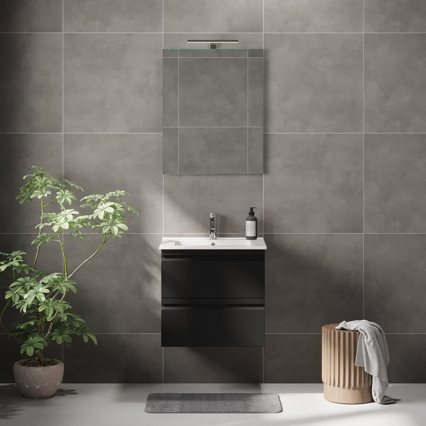 BATH DELUXE 01-060-01-58-00 - Vannas istabas spogulis NORDBORG 60x75 cm