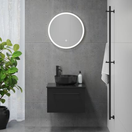 BATH DELUXE 01-060-08-58-00 - LED Vannas istabas spogulis ar fona apgaismojumu FORNAES LED/10,1W/230V IP44