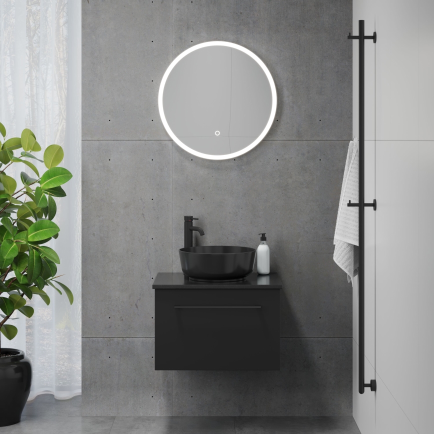 BATH DELUXE 01-060-08-58-00 - LED Vannas istabas spogulis ar fona apgaismojumu FORNAES LED/10,1W/230V IP44