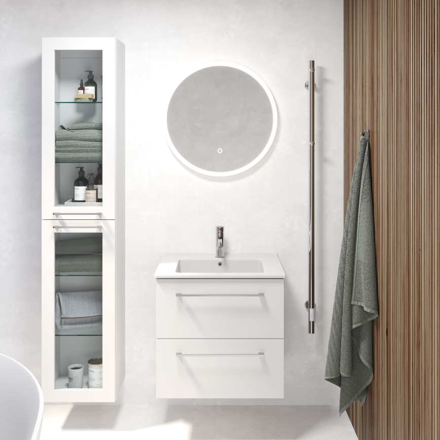 BATH DELUXE 01-060-08-58-00 - LED Vannas istabas spogulis ar fona apgaismojumu FORNAES LED/10,1W/230V IP44