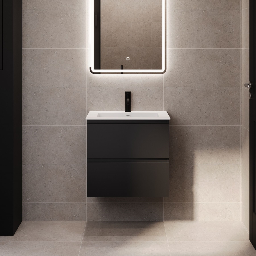 BATH DELUXE 01-060-51-58-00 - LED Vannas istabas spogulis ar fona apgaismojumu TARS LED/24,8W/230V IP44