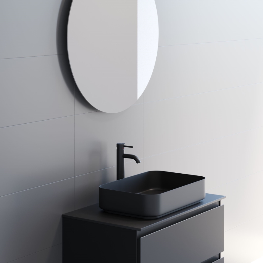 BATH DELUXE 01-080-00-58-00 - Vannas istabas spogulis NORDBORG d. 80 cm