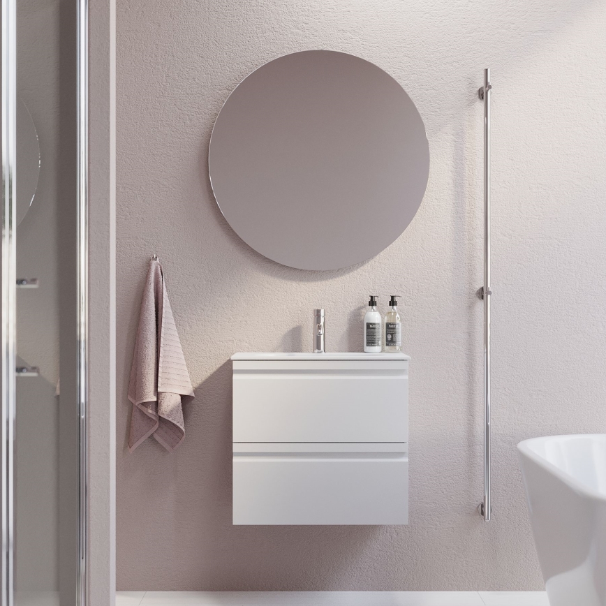 BATH DELUXE 01-080-00-58-00 - Vannas istabas spogulis NORDBORG d. 80 cm