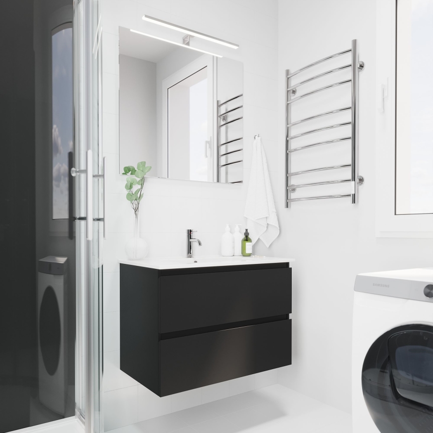 BATH DELUXE 01-080-01-58-00 - Vannas istabas spogulis NORDBORG 80x75 cm