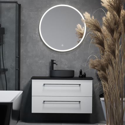 BATH DELUXE 01-080-08-58-00 - LED Vannas istabas spogulis ar fona apgaismojumu FORNAES LED/13,8W/230V IP44