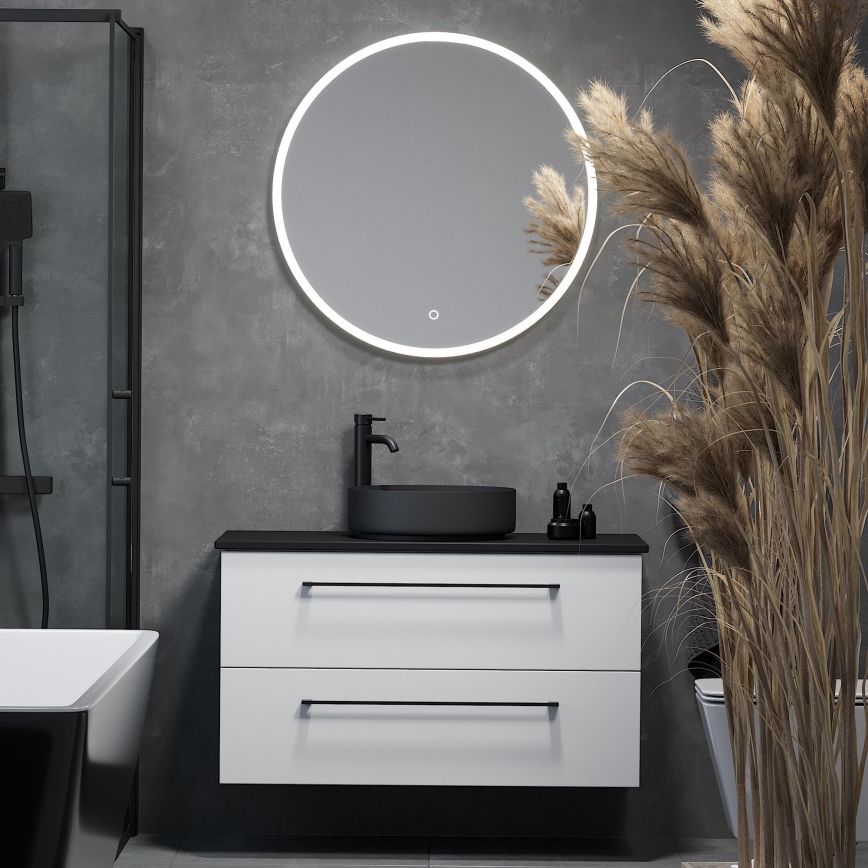 BATH DELUXE 01-080-08-58-00 - LED Vannas istabas spogulis ar fona apgaismojumu FORNAES LED/13,8W/230V IP44