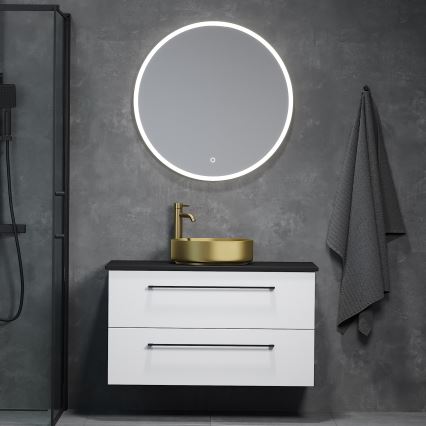 BATH DELUXE 01-080-08-58-00 - LED Vannas istabas spogulis ar fona apgaismojumu FORNAES LED/13,8W/230V IP44