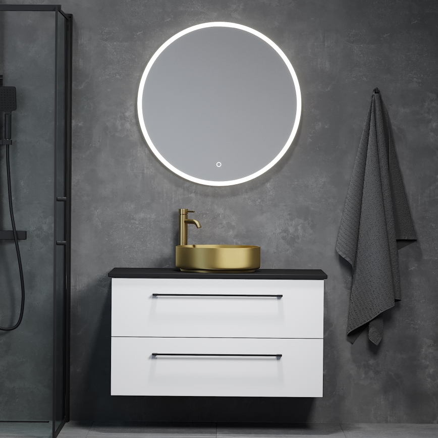 BATH DELUXE 01-080-08-58-00 - LED Vannas istabas spogulis ar fona apgaismojumu FORNAES LED/13,8W/230V IP44