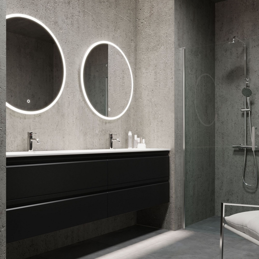 BATH DELUXE 01-080-08-58-00 - LED Vannas istabas spogulis ar fona apgaismojumu FORNAES LED/13,8W/230V IP44