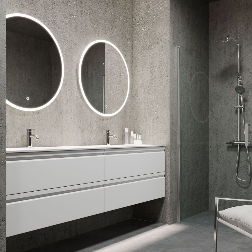 BATH DELUXE 01-080-08-58-00 - LED Vannas istabas spogulis ar fona apgaismojumu FORNAES LED/13,8W/230V IP44